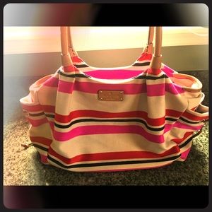 Kate Spade diaper bag.